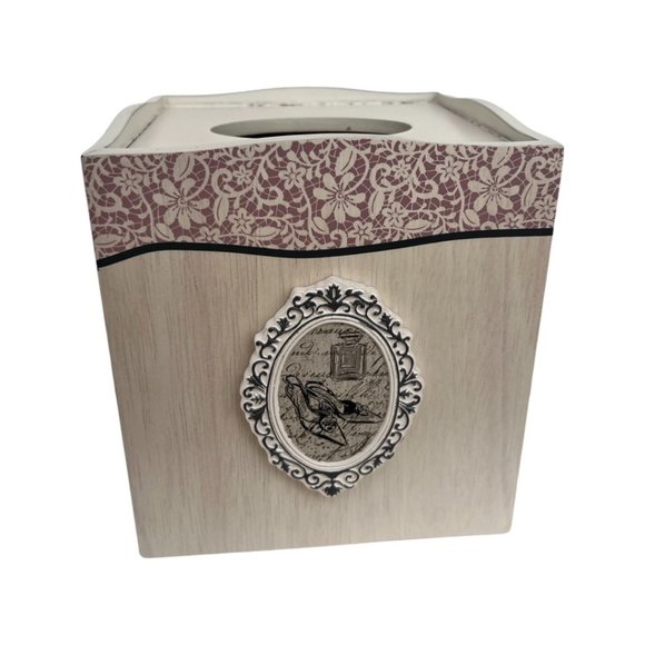 🌸4/$50🌸  Avanti "Juliet" Tissue Holder - Picture 1 of 11